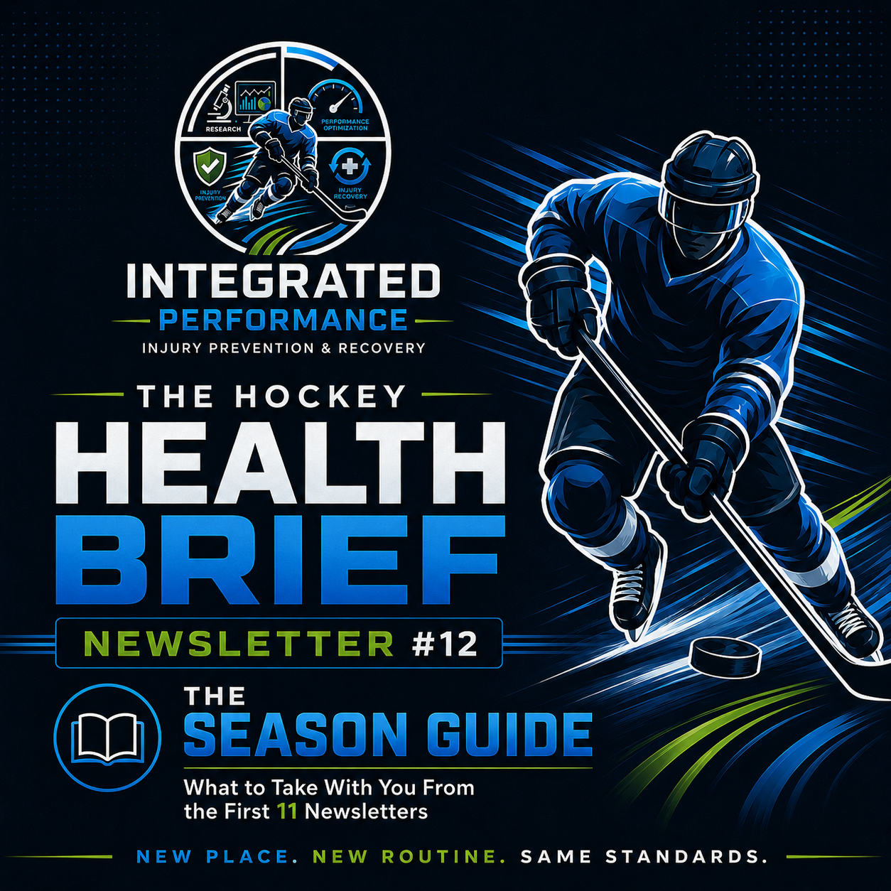 The Hockey Health Brief Season Guide newsletter preview