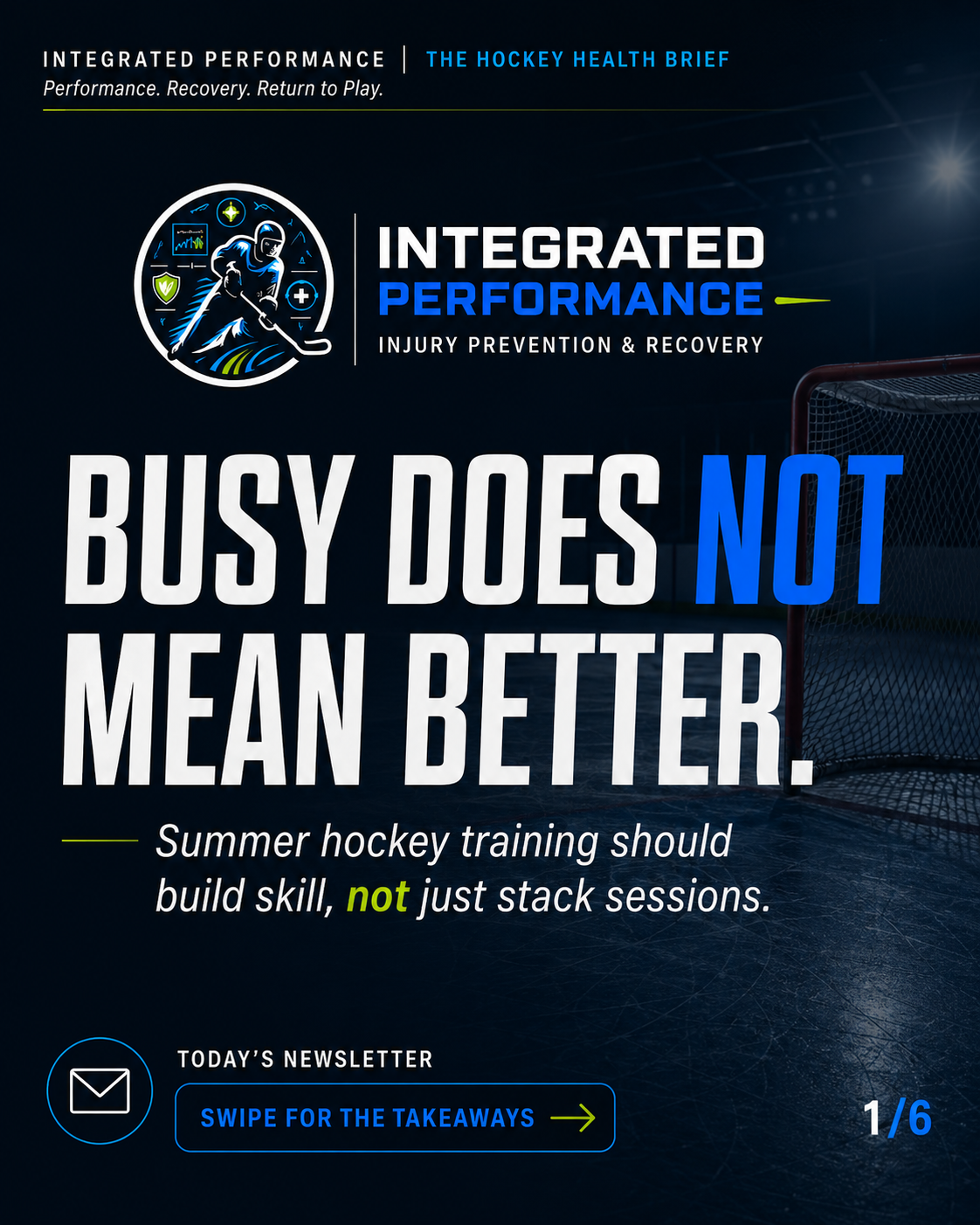 Busy Doesn’t Mean Better newsletter preview